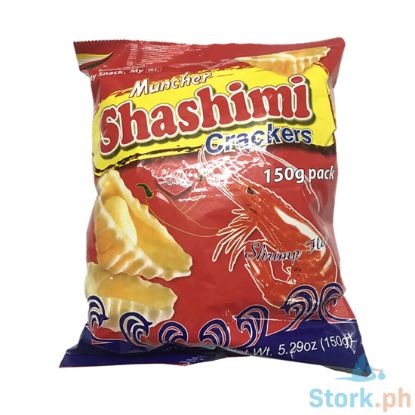 Picture of W.L. Foods Muncher Shashimi Crackers 150g