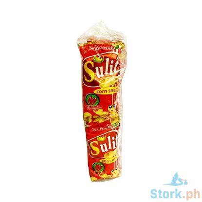 Picture of W.L. Foods Sulit Corn Snack Spicy (10 Packs x 25g)