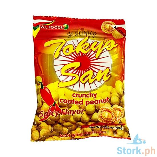 Picture of W.L. Foods Tokyo San Spicy Coated Peanut 40g