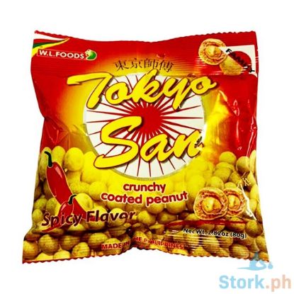 Picture of W.L. Foods Tokyo San Spicy Coated Peanut 80g
