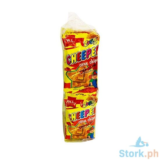Picture of W.L. Foods Zesty Cheepee BBQ Flavor (12 Packs x 8g)