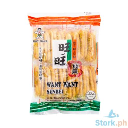 Picture of Want Want Senbei Rice Crackers Big 92g