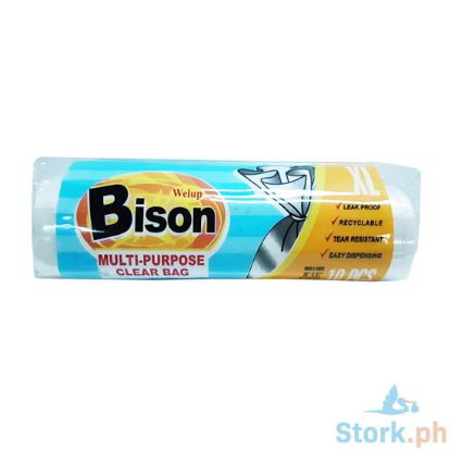 Picture of Welup Bison Multi-Purpose Clear Bag XL 10 Pieces