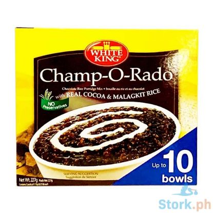 Picture of White King Champ-O-Rado with Real Cocoa & Malagkit Rice Chocolate Rice Porridge Mix 227g