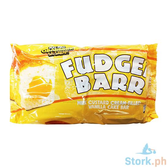 Picture of Fudgee Barr Milk Custard Cream Filled Vanilla Cake Bar 41g x 10s